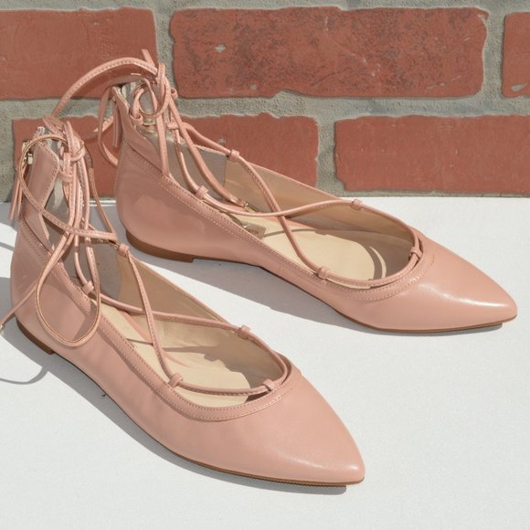 INC International Concepts lace up ballet flats - Picture 5 of 8